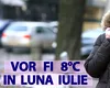 Vara e ca IARNA! Meteorologii Accuweather anunță temperaturi de 8 grade Celsius în luna lui cuptor, în România