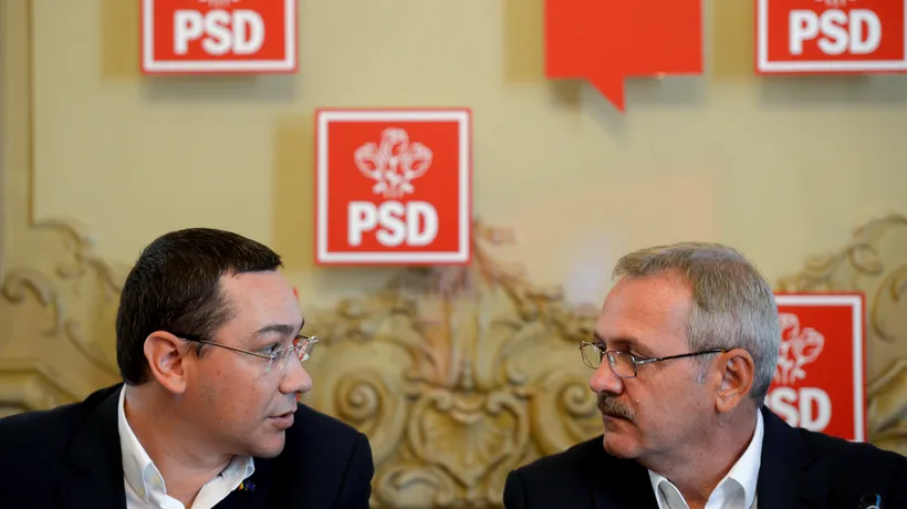 Dragnea: Categoric, Ponta nu va pleca din PSD dat afară de mine