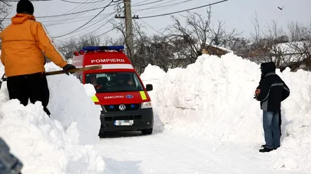VREMEA. Două localități mai sunt izolate în Brăila; la Buzău au fost deszăpezite și ultimele două sate
