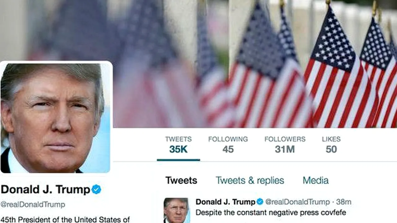 Mesajul codificat al lui Trump către Iohannis: covfefe!