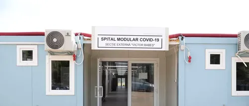 CNSU: 18 construcții modulare, scoase de la rezervele de stat, pentru mai multe spitale din țară