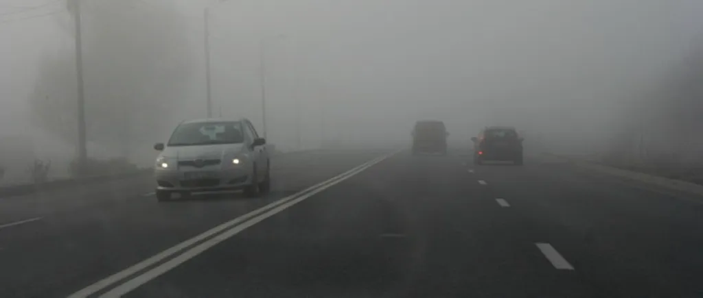 ALERTĂ METEO! Cod galben de ceață în 23 de județe ale țării. Recomandări de ultimă oră pentru șoferi