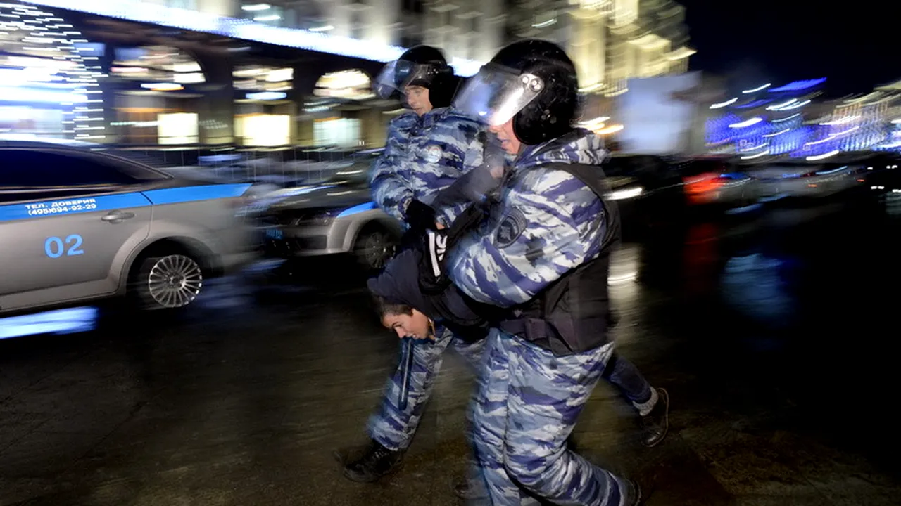 Aleksei Navalnîi, arestat în timp ce încerca să ajungă la mitingul susținătorilor săi