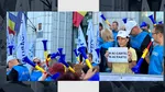 Bugetarii protestează în fața Ministerului Finanțelor. Acuză nerespectarea drepturilor salariale / Delegația BNS, chemată la discuții cu Nazare