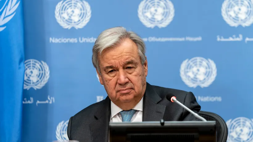 Secretarul general al ONU: Omenirea se află la un singur pas greșit de anihilarea nucleară