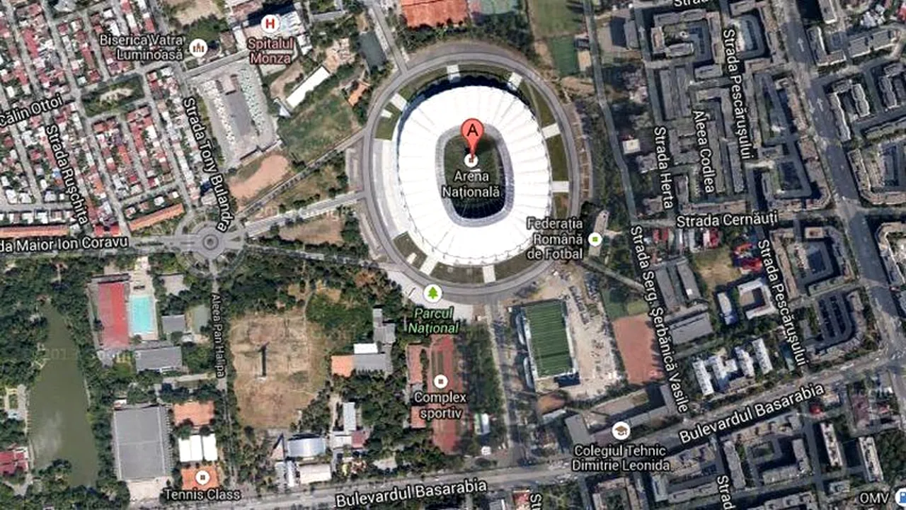 STEAUA - LEGIA VARȘOVIA. Trafic restricționat în jurul Național Arena, înainte de STEAUA - LEGIA