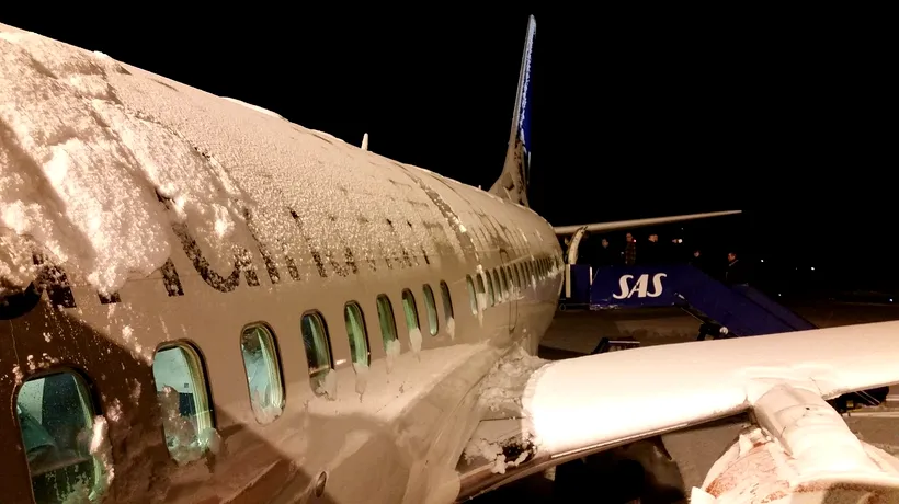 Este cod portocaliu de zăpadă și polei în Franța, mai multe zboruri fiind afectate. MAE a transmis o atenționare de călătorie
