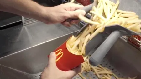Cum sunt preparați cartofii prăjiți de la McDonald's