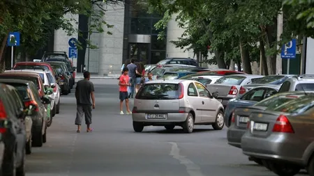 Amenzi usturătoare pentru bucureștenii care ocupă ilegal un loc de parcare