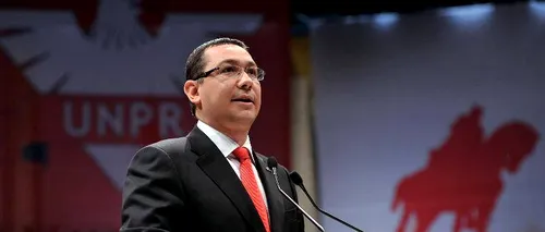 UNPR a lansat campania de strângere semnături pentru Victor Ponta - președinte