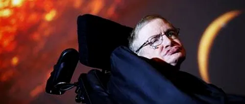 Ipostază inedită pentru astrofizicianul Stephen Hawking