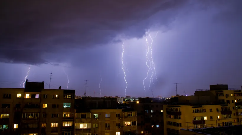 Prognoză meteo pentru București: Vremea va fi caniculară, dar de joi sunt așteptate ploi și descărcări electrice