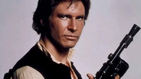 O armă a celebrului Han Solo, din 