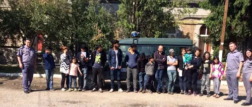 16 irakieni azilanți în România, prinși fugind prin lanul de porumb, către Schengen