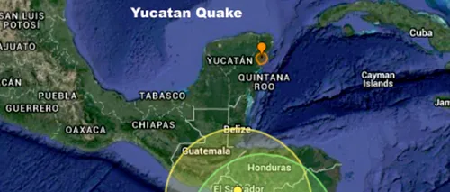 Serie de cutremure, inclusiv unul de 6,8 grade, produse în largul Mexicului
