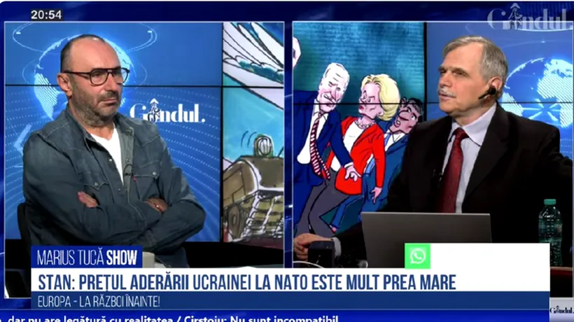 POLL Marius Tucă Show: „Credeți că Ucraina ar trebui să fie primită în NATO, în următorii 10 ani?”
