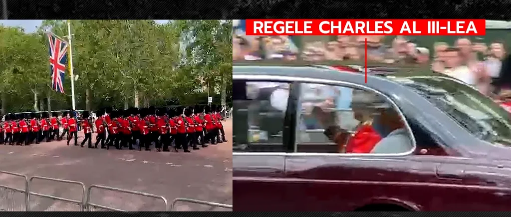 VIDEO | Trooping the Colour, PARADĂ ANIVERSARĂ pentru Regele Charles al III-lea. Monarhul britanic își sărbătorește de două ori ziua de naștere
