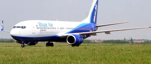 Un avion Blue Air, care s-a depresurizat în zbor, a aterizat în siguranță pe Aeroportul Henri Coandă