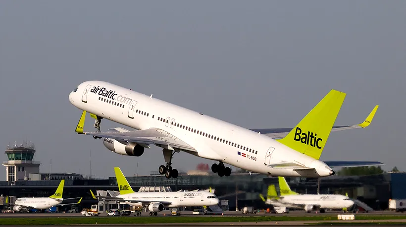 airBaltic a lansat zboruri între București și Riga