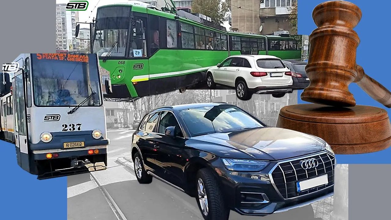 Șoferii care blochează mijloacele de transport STB sunt dați în judecată pentru prejudicii. În 2024 au fost pierderi de peste 640 de mii de lei