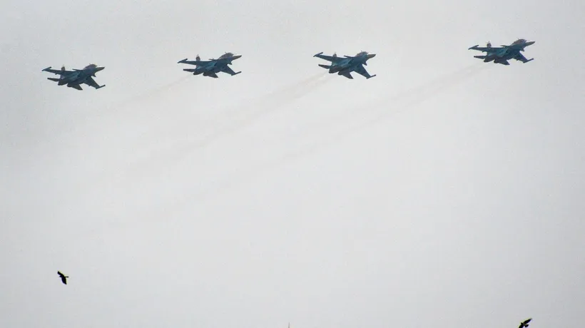 Un avion de vânătoare rusesc a fost ridicat de la sol în preajma a două aeronave NATO. Ministerul Apărării de la Moscova a precizat motivul