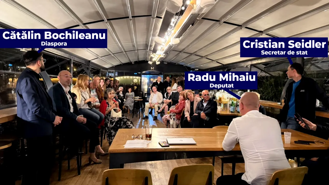 Întrunire de lux la USR, pe un vas-restaurant privat, pe Sena, în Paris. Costul de închiriere a unei astfel de ambarcațiuni sare de 6.000 de euro pe seară. Cine a participat