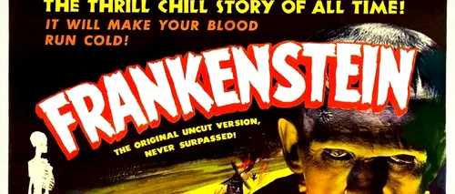 Câți bani a oferit un colecționar pentru un afiș original cu filmul Frankenstein din anul 1931