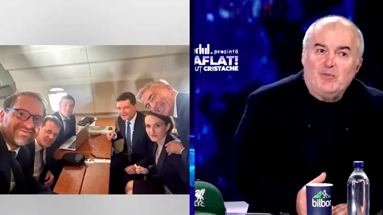 Florin Călinescu, despre fotografia de grup din avion cu Nicușor Dan: 