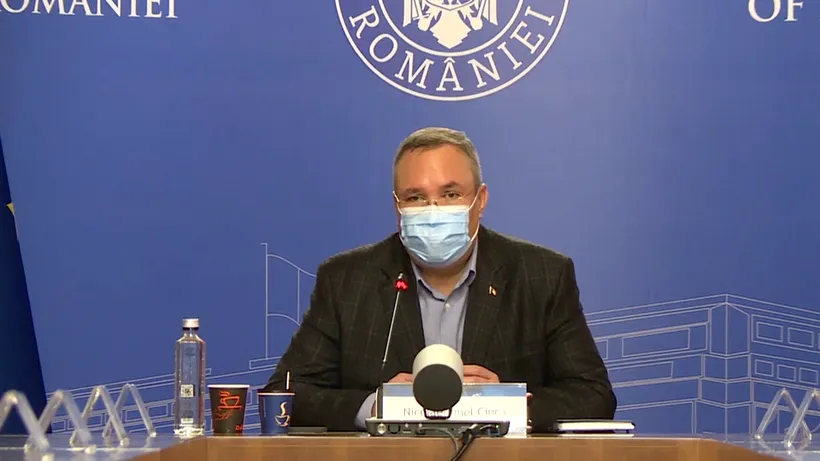 Premierul Nicolae Ciucă, după confirmarea primelor cazuri cu tulpina Omicron: Duminică, întâlnire cu responsabilii gestionării pandemiei