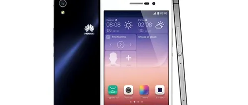 Huawei a lansat noul său smartphone vârf de gamă, Ascend P7