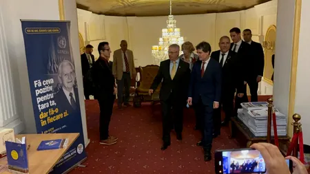 Nicușor Dan, mesaj despre democrație și populism, la Centenarul Partidului Național Țărănesc. Ce îl îngrijorează pe președinte
