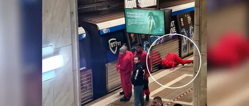ALERTĂ la metrou. O persoană a murit după ce a fost lovită de tren la stația Piața Unirii