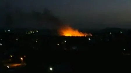 Primele imagini cu avionul cu 49 de oameni doborât de separatiștii ruși în Ucraina