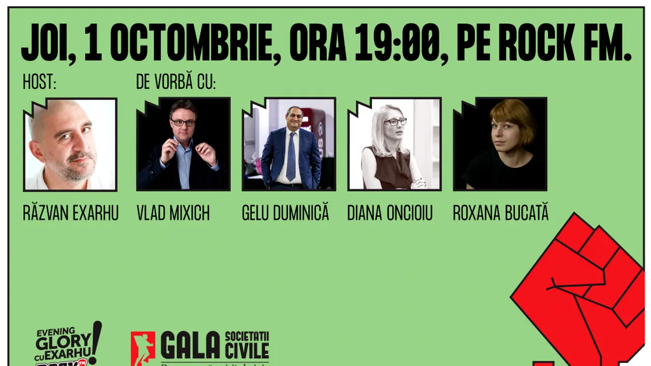 EVENING GLORY, EVENING GLORY, GALA ÎȘI ANUNȚĂ CÂȘTIGĂTORII