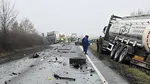Sașe oameni au murit în urma unui accident deosebit de grav produs în Timiș pe drumul european E70