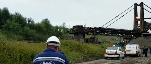 Un miner de la Complexul Energetic Oltenia A MURIT STRIVIT de banda care transporta cărbune