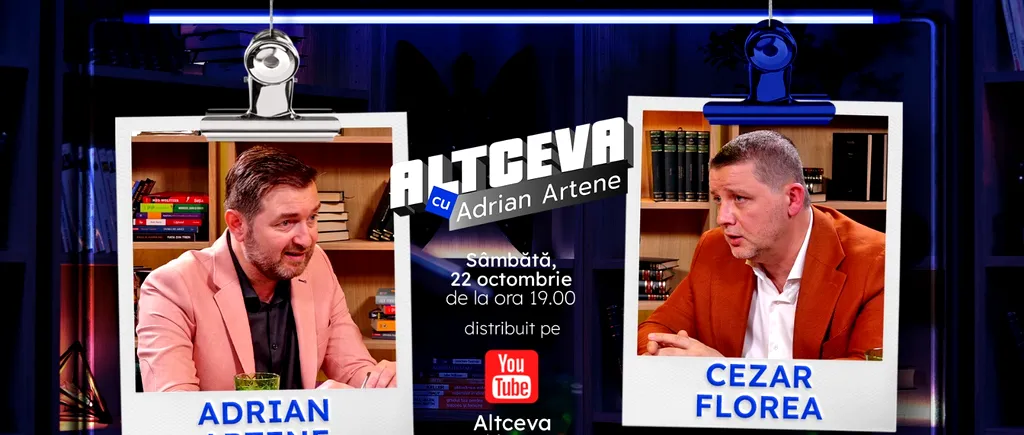 Cezar Florea este invitat la podcastul ALTCEVA cu Adrian Artene