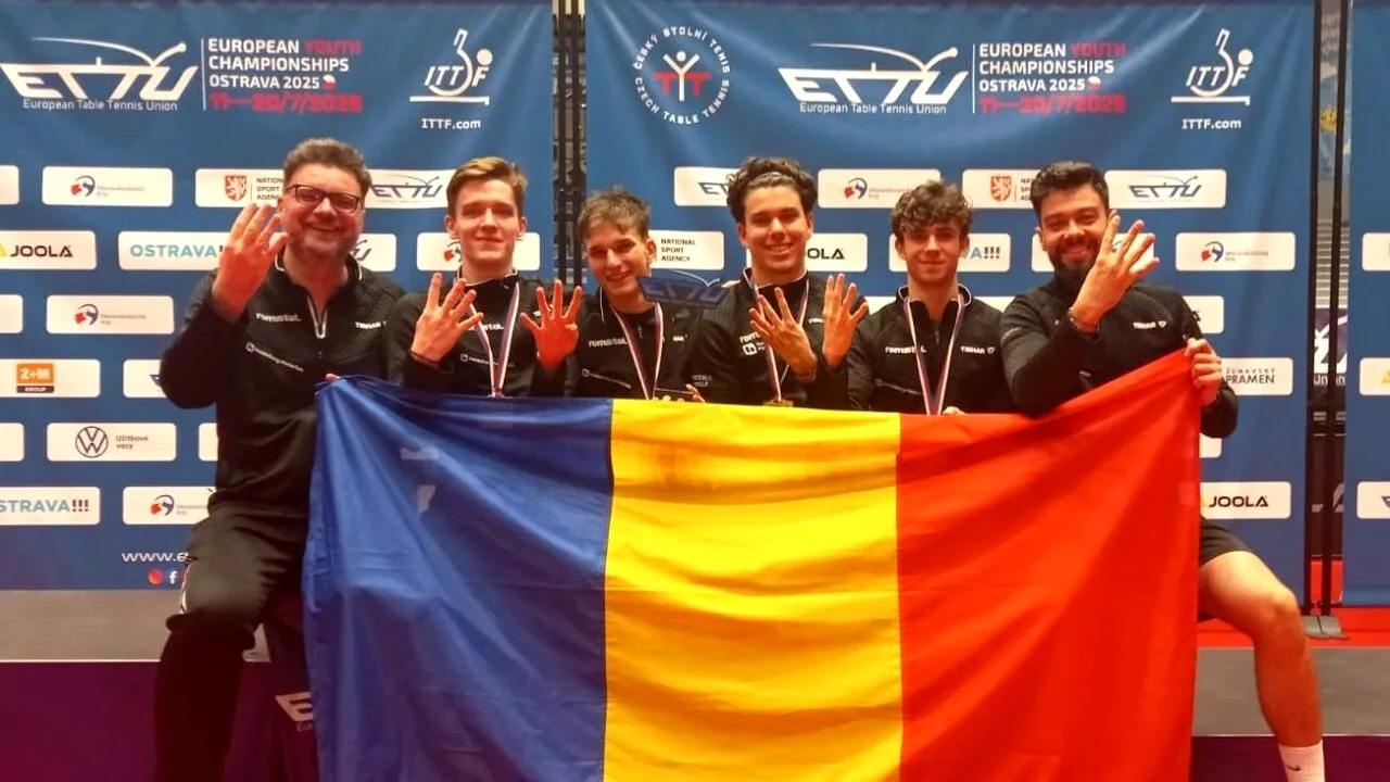 România, al patrulea titlu consecutiv la Europenele U19