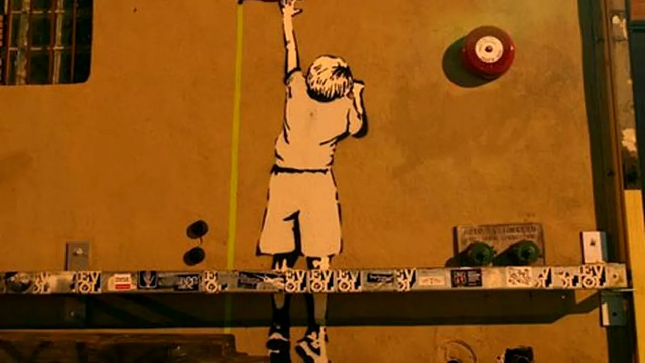 Cel mai cunoscut artist stradal din lume își vinde operele la un stand din New York, cu câteva zeci de dolari