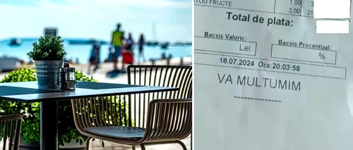 Mai scump în OLIMP decât în Mamaia! Cât a plătit un turist pentru câteva linguri de mujdei