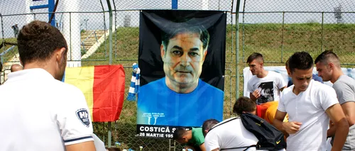 Trupul neînsuflețit al lui Costică Ștefănescu, depus la stadionul Ion Oblemenco din Craiova
