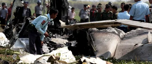 Au fost găsite primele fragmente ale avionului militar dispărut în Myanmar