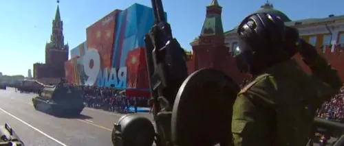 VIDEO. Paradă militară marcând înfrângerea nazismului la Moscova, pe fundalul crizei cu Ucraina. DECLARAȚIA lui Putin
