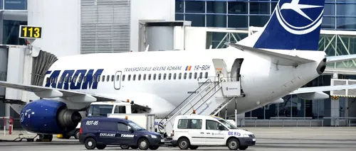 Incident pe Aeroportul Henri Coandă: Anvelopele unui avion ATR 42 au explodat - FOTO