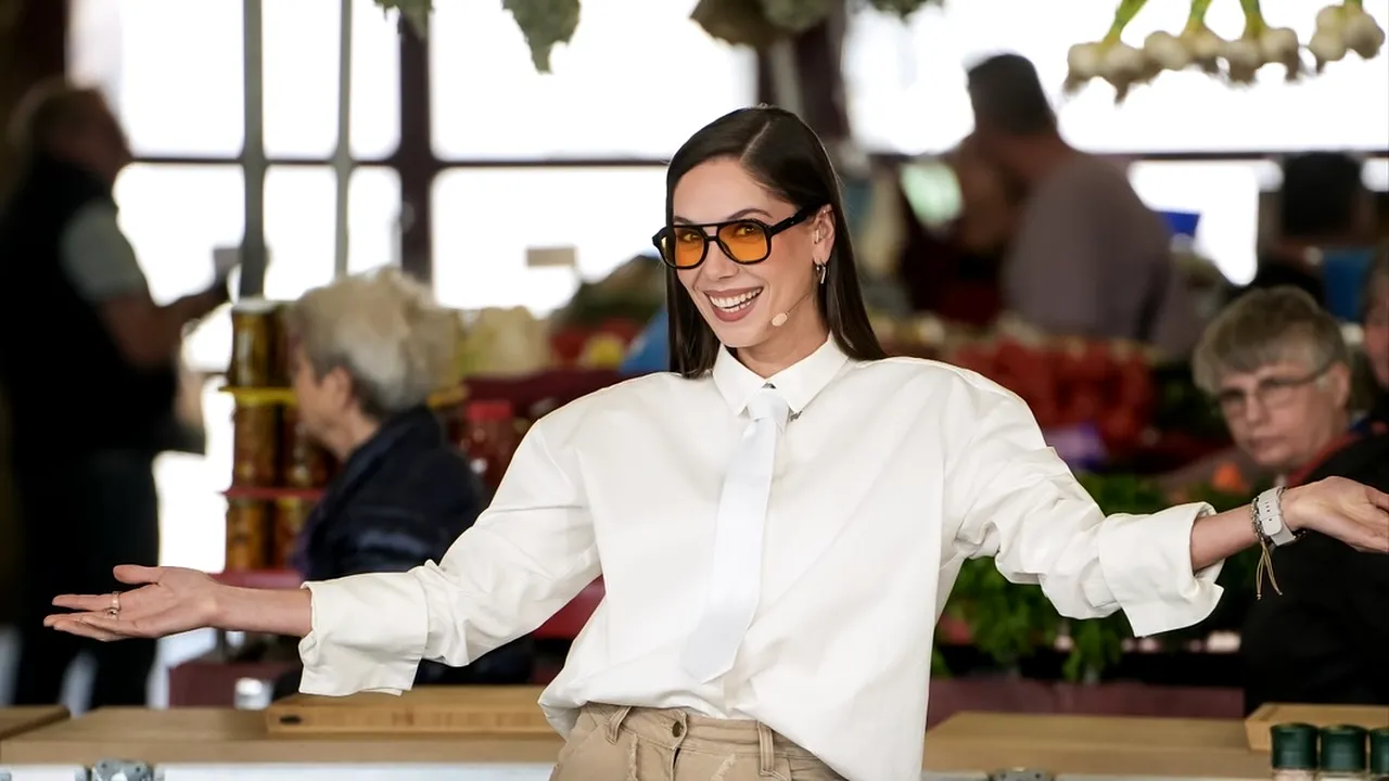 FOTO. Ce aliment EVITĂ Irina Fodor înainte de filmări. ”Mă umflă toată”