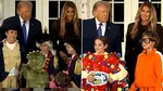 Donald Trump și Melania au împărțit dulciuri copiilor de Halloween. Ce costume l-au impresionat cel mai tare pe președintele american