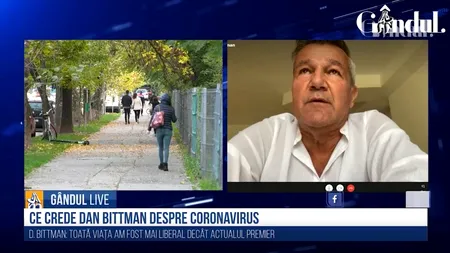 Dan Bittman, noi declarații controversate! Este fanul „modelului suedez”. Cum i-a răspuns un medic român din Suedia