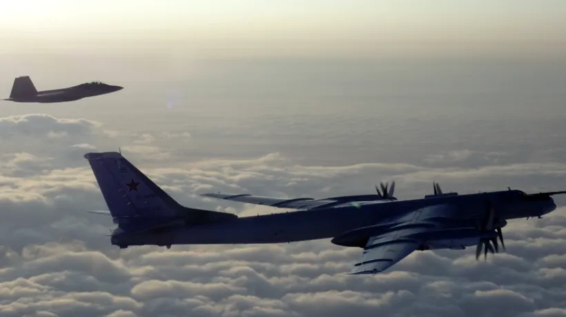 Situație periculoasă în Alaska: Avioane militare americane au fost mobilizate pentru interceptarea unor bombardiere ruse - FOTO