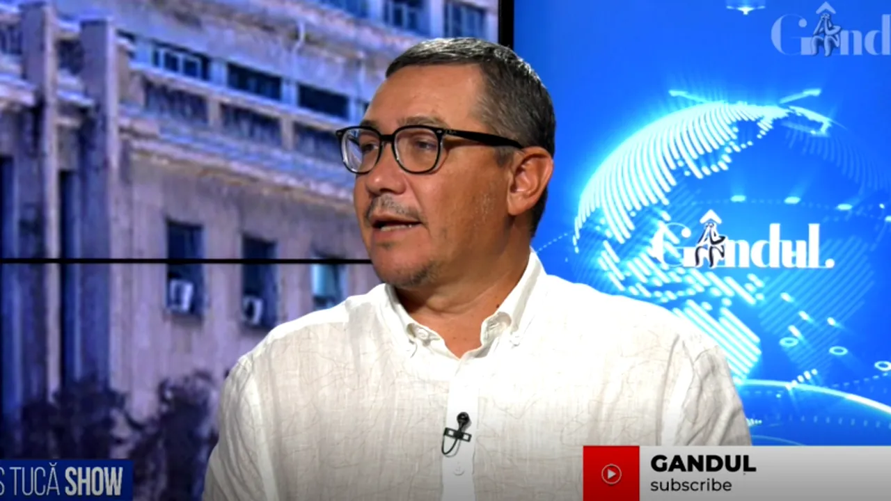 VIDEO: Ponta: „Eu cred că România este un poligon de încercare în care se testează diverse chestii”
