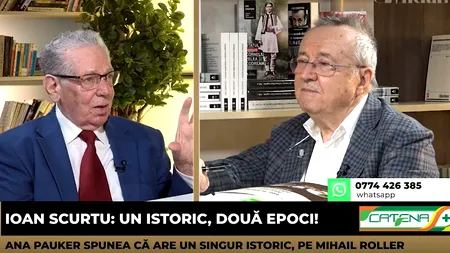 VIDEO |  Ioan Scurtu: „Ana Pauker spunea că are un singur istoric, pe Mihail Roller”